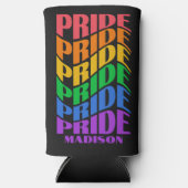 Benutzerdefinierter Name Pride Selters Dosenkühler (Vorderseite)