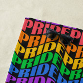 Benutzerdefinierter Name Pride Strandtuch (Beispiel)