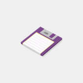Benutzerdefinierter Name Retro-Diskette, Y2K und 9 Post-it Klebezettel (angewinkelt)