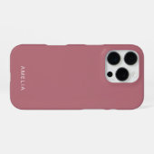 Benutzerdefinierter Name Rose Gold iPhone-Hülle iPhone Hülle (Rückseite (Horizontal))
