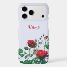 Benutzerdefinierter Name Rosen Garten Handyhülle