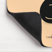 Benutzerdefinierter Name Schlafende Katze Es Ist O Mousepad (Ecke)