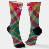 Benutzerdefinierter Name Socken (Gewinkelt)