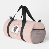 Benutzerdefinierter Name Sternzeichen Steinbock Duffle Bag (Rechte Ecke)