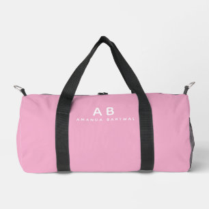Benutzerdefinierter Name Stylisch Elegant Modern R Duffle Bag