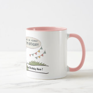 Benutzerdefinierter Name Süße Häschen Mädchen Gebu Tasse