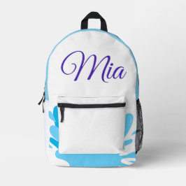 Benutzerdefinierter Name Süßes Mädchen Rucksack