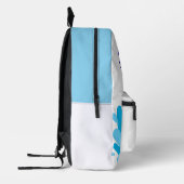 Benutzerdefinierter Name Süßes Mädchen Rucksack (Links)