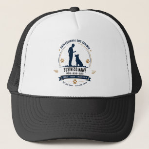 Benutzerdefinierter Name & Telefon Hundetrainer Tr Truckerkappe