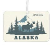 Benutzerdefinierter Name & Text ALASKA Autolufterfrischer (Rückseite)