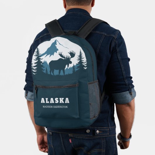 Benutzerdefinierter Name & Text ALASKA Bedruckter Rucksack (Insitu (Modell))