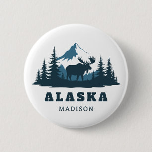 Benutzerdefinierter Name & Text ALASKA Button