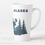 Benutzerdefinierter Name & Text ALASKA Milchtasse (Rechts)