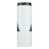 Benutzerdefinierter Name & Text ALASKA Thermosbecher (Rückseite)