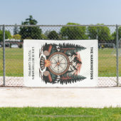 Benutzerdefinierter Name & Text Camping Banner (InSitu)
