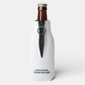 Benutzerdefinierter Name & Text Camping Flaschenkühler (Flasche Rückseite)