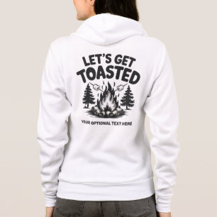 Benutzerdefinierter Name & Text Camping Hoodie