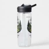 Benutzerdefinierter Name & Text Camping Trinkflasche (Links)