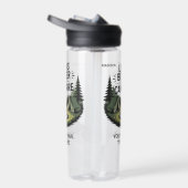 Benutzerdefinierter Name & Text Camping Trinkflasche (Rechts)