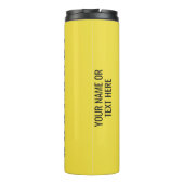 Benutzerdefinierter Name / Text & Farbe Berlin Koo Thermosbecher (Rückseite)