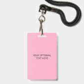 Benutzerdefinierter Name, Text & Farbe Kampfsport Ausweis (Rückseite mit Lanyard)