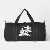 Benutzerdefinierter Name, Text & Farbe Kampfsport Duffle Bag (Vorderseite)