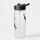 Benutzerdefinierter Name, Text & Farbe Kampfsport Trinkflasche (Links)
