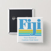 Benutzerdefinierter Name / Text Fiji Button (Vorne & Hinten)