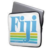 Benutzerdefinierter Name / Text Fiji Laptopschutzhülle (Vorderseite Links)