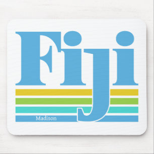 Benutzerdefinierter Name / Text Fiji Mousepad