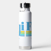 Benutzerdefinierter Name / Text Fiji Trinkflasche (rechts)