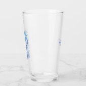 Benutzerdefinierter Name / Text Manhattan New York Glas (Links)
