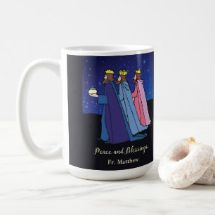 Benutzerdefinierter Name Titel, Weihnachtswünsche  Kaffeetasse