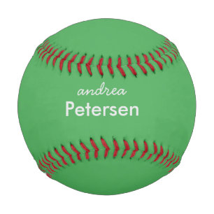 Benutzerdefinierter Name trendig modern minimalist Baseball