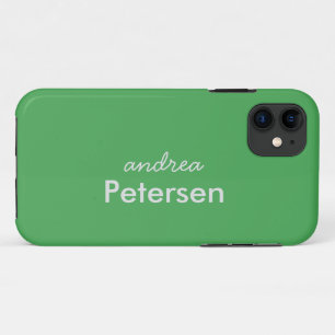 Benutzerdefinierter Name trendig modern minimalist Case-Mate iPhone Hülle