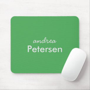 Benutzerdefinierter Name trendig modern minimalist Mousepad