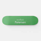 Benutzerdefinierter Name trendig modern minimalist Skateboard (Horizontal)