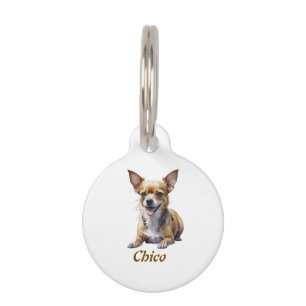 Benutzerdefinierter Name und Foto Chihuahua, Haust Haustiermarke