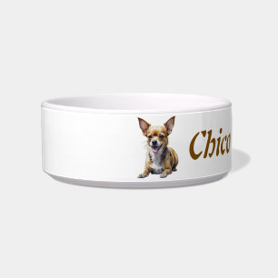 Benutzerdefinierter Name und Foto Chihuahua, Haust Napf