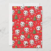 Benutzerdefinierter Name und Foto für Weihnachten  (Rückseite)