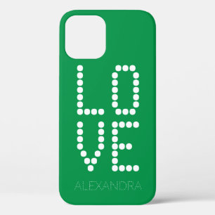 Benutzerdefinierter Name und Liebe Smart Schriftar Case-Mate iPhone Hülle