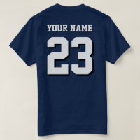 Benutzerdefinierter Name und Nummer Jersey Sport