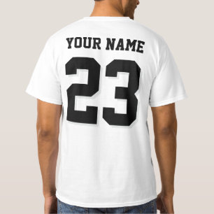Benutzerdefinierter Name und Nummer Jersey Sport T-Shirt