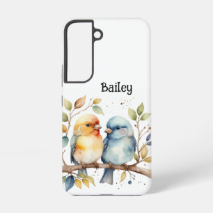 Benutzerdefinierter Name Unzertrennliche Wildnis N Samsung Galaxy Hülle