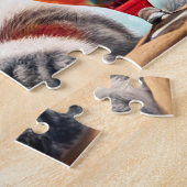 Benutzerdefinierter Name Urlaub Katze Puzzle (Seite)