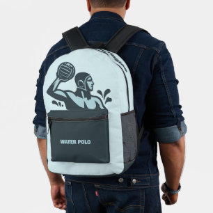 Benutzerdefinierter Name Wasserball Bedruckter Rucksack