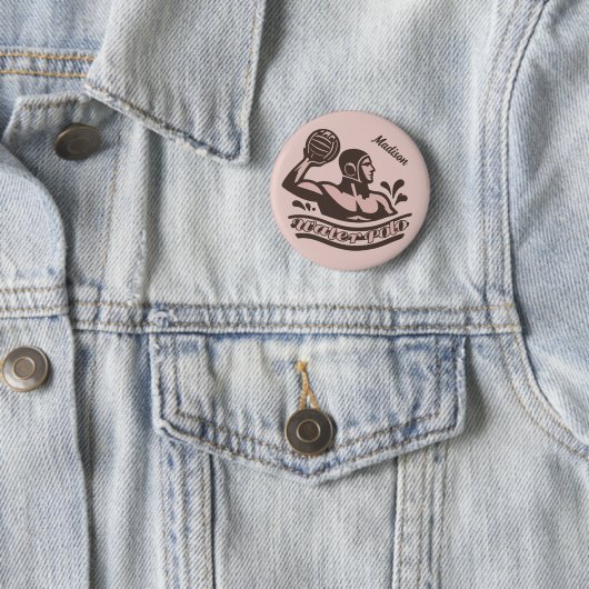 Benutzerdefinierter Name Wasserball Button (Beispiel)