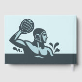 Benutzerdefinierter Name Wasserball Gästebuch (Rückseite)