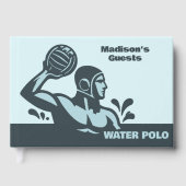 Benutzerdefinierter Name Wasserball Gästebuch (Vorderseite)