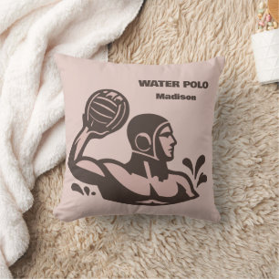 Benutzerdefinierter Name Wasserball Kissen